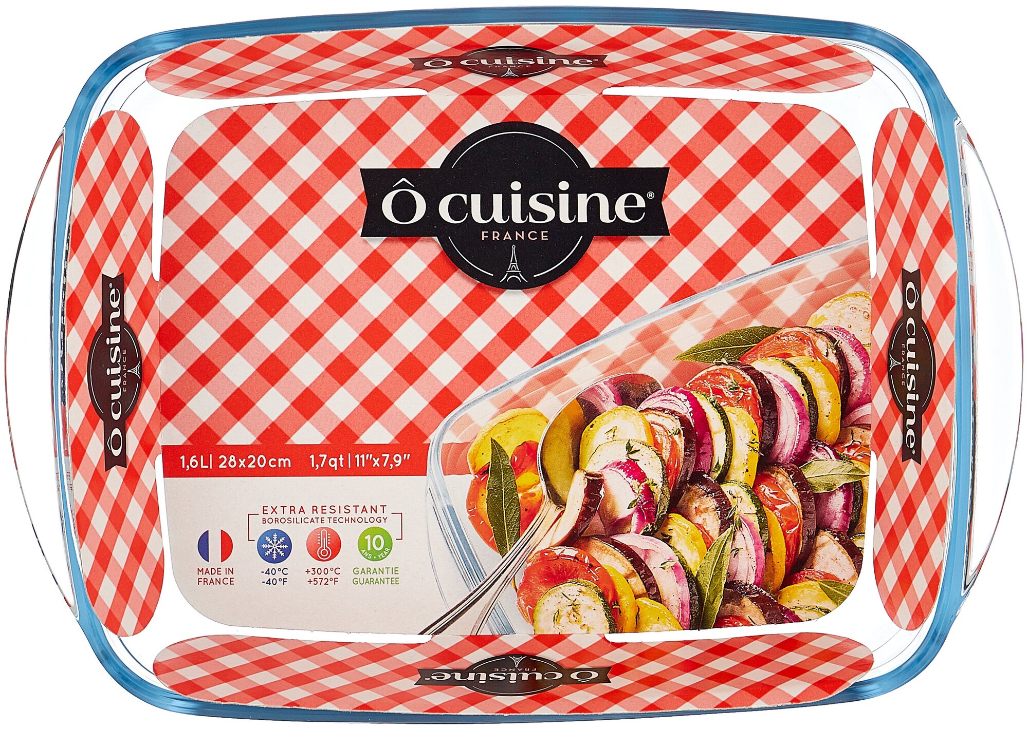 Блюдо для запекания Pyrex O Cuisine 217BC00/1046 28x20x5см - фото №2
