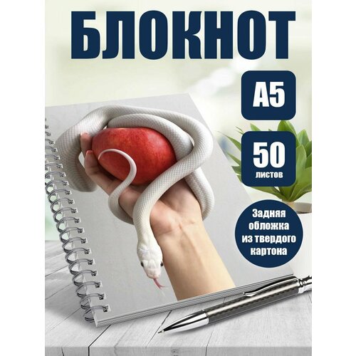 Тетрадь в клетку фотография Природа. Змеи