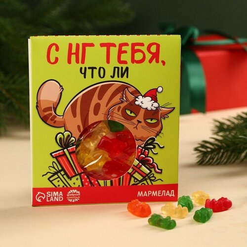 Мармелад в конверте «Какой год, такой и подарок», 50 г.