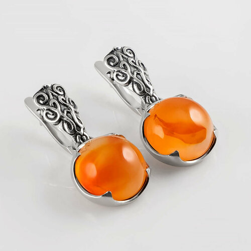 Серьги серебро, 925 проба