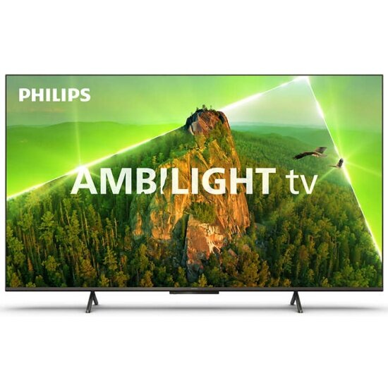 Телевизор Philips 55PUS8108/60, 4K Ultra HD, Ambilight, черный