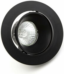 Встраиваемый светильник потолочный Maple Lamp RS-10-01-BLACK, черный, GU10