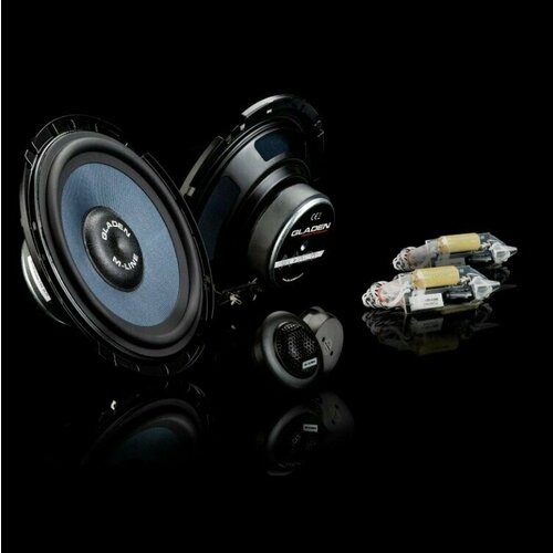 Автомобильная акустика Gladen M 165 Slim - 2-полосная компонентная АС 1478500₽