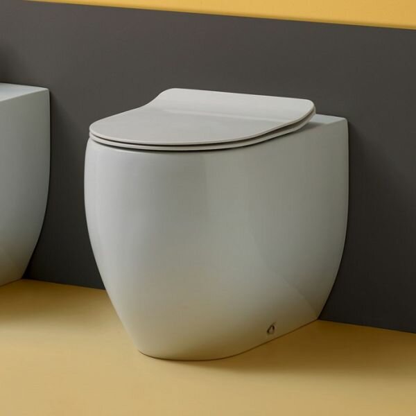 фото Унитаз приставной Kerasan Flo 311801 белый