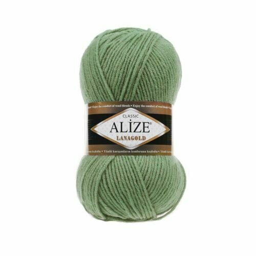 Пряжа Lanagold Alize (180), 100г, 240м, 49% шерсть, 51% акрил (2 шт.)