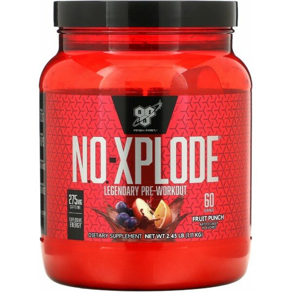 BSN N. O.-Xplode New Formula 3.3 1110 гр 2.45lb (BSN) Фруктовый пунш