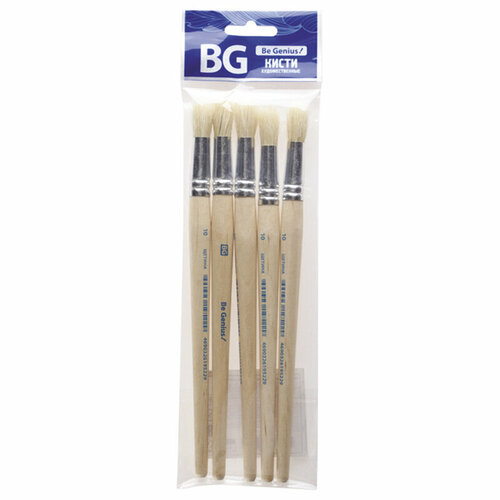 БиДжи Кисть щетина BG круглая 10 европодвес 29₽
