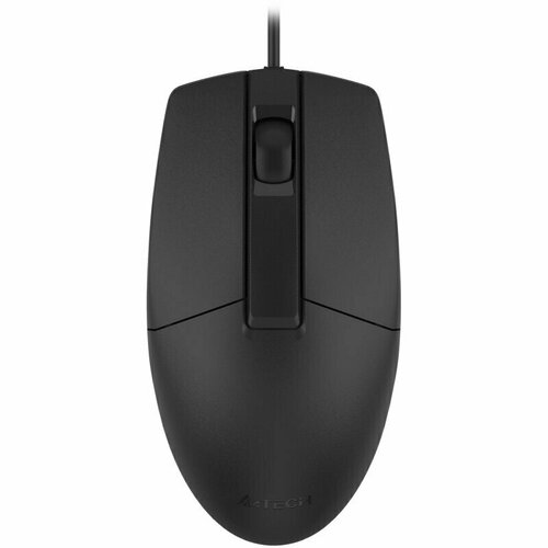 Мышь компьютерная A4Tech OP-330S BLACK оптическая 1200dpi3but 1777615 105100₽