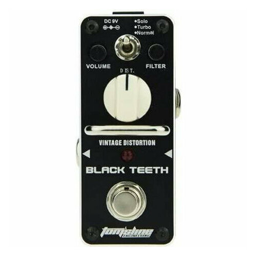 TOMSLINE ABT-3 Педаль эффектов BLACK TEETH Vintage Distortion