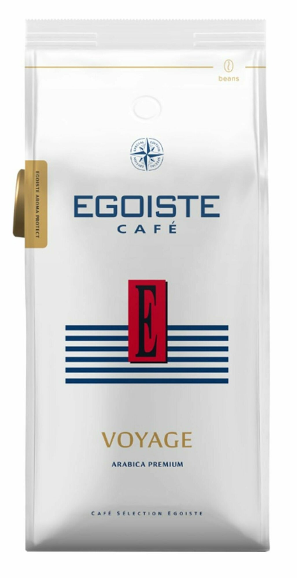 Кофе в зернах EGOISTE Voyage, арабика, 1000гр х 1шт, 1кг - фотография № 1