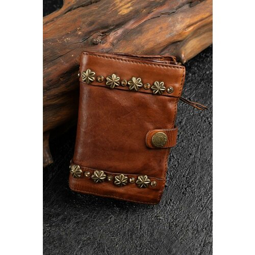 Кошелек Campomaggi C007530ND/X2117/C1502, коричневый