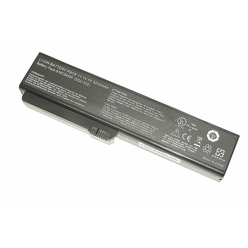 Аккумулятор для ноутбука Fujitsu Siemens Amilo Si1520 11.1V 5200mAh SQU-522 аккумулятор pitatel аккумулятор pitatel для fujitsu siemens amilo pro v3205 si1520 squ 518 squ 522 для ноутбуков fujitsu