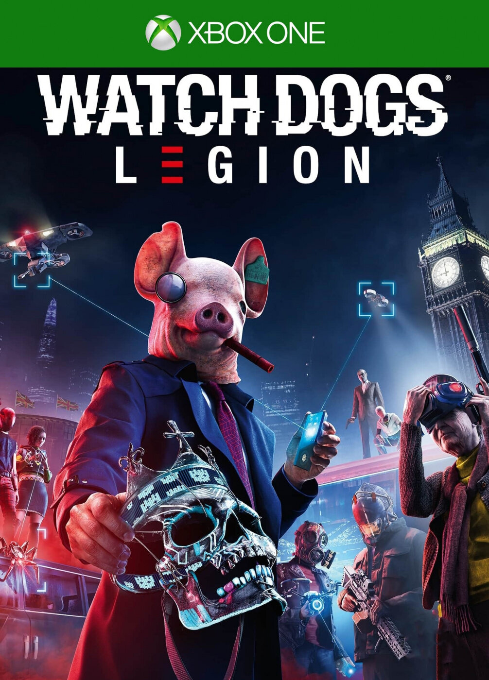 Игра Watch Dogs: Legion, цифровой ключ для Xbox One/Series X|S, Аргентина , русская озвучка