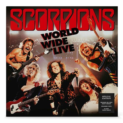 Scorpions Виниловая пластинка Scorpions World Wide Live - Coloured