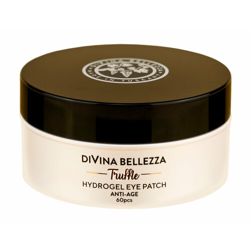 DIVINA BELLEZZA Truffle Hydrogel Eye Patch Патчи для кожи вокруг глаз с экстрактом трюфеля 60 шт.