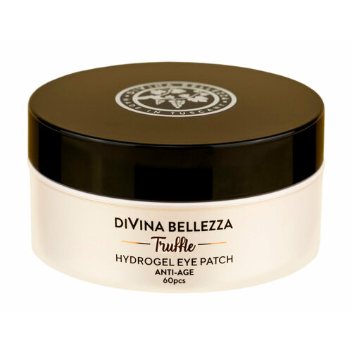 DIVINA BELLEZZA Truffle Hydrogel Eye Patch Патчи для кожи вокруг глаз с экстрактом трюфеля 60 шт. гидрогелевые патчи для области вокруг глаз images с экстрактом морских водорослей против отечности 80 гр