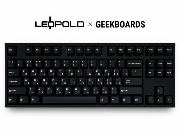 Игровая механическая клавиатура Leopold FC750R PD RU V2.0, переключатели Cherry MX Blue, русская раскладка