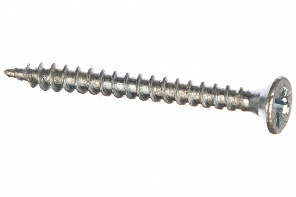 фото Универсальный саморез Tech-Krep 25х2,5 мм 200 шт оцинкованный, коробка с окном 102159