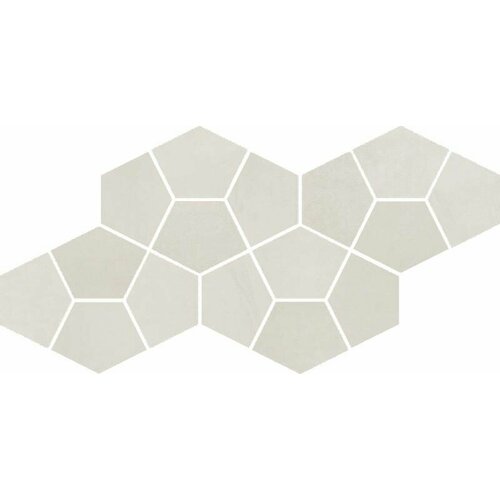 Мозаика керамогранитная 31,1x38,2 (10 шт.) Italon континуум полар мозайка призм +38437