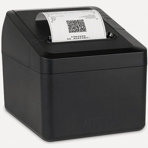 Изображение товара Фискальный регистратор Атол 27Ф RS+USB+Ethernet (5.0) (с ИТС) черный (без фискального накопителя)