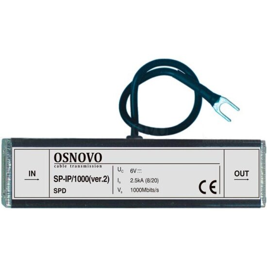 Устройство грозозащиты Osnovo SP-IP/1000(ver2)