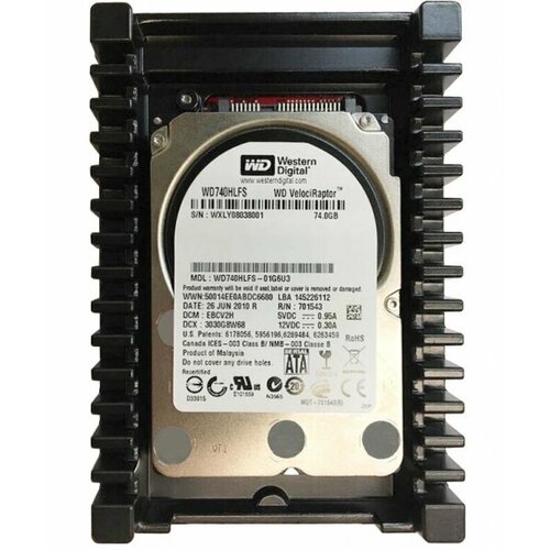 Жесткий диск Western Digital WD740HLFS 74Gb 10000 SATAII 25 HDD 932000₽