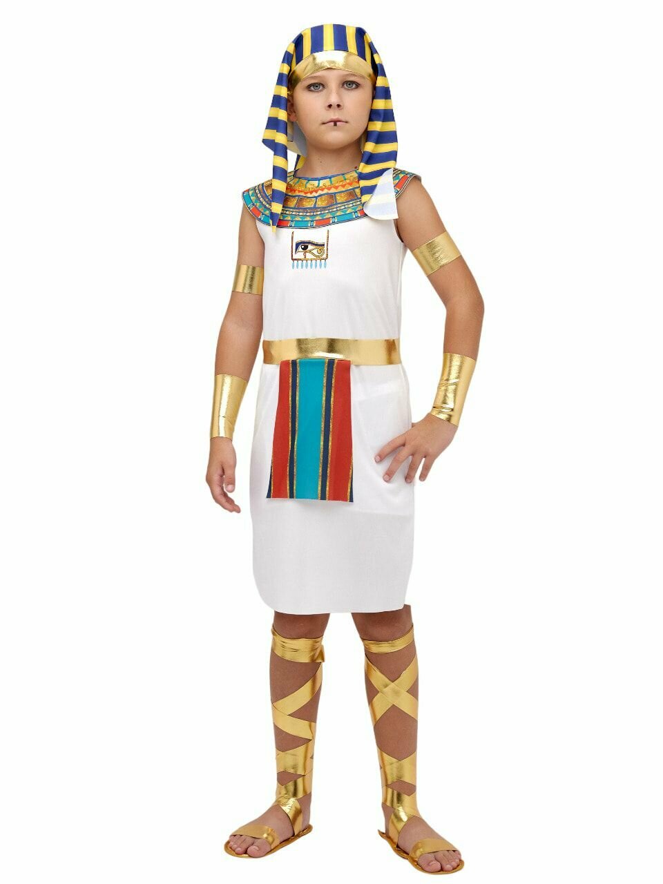 Карнавальный костюм фараона для мальчика
