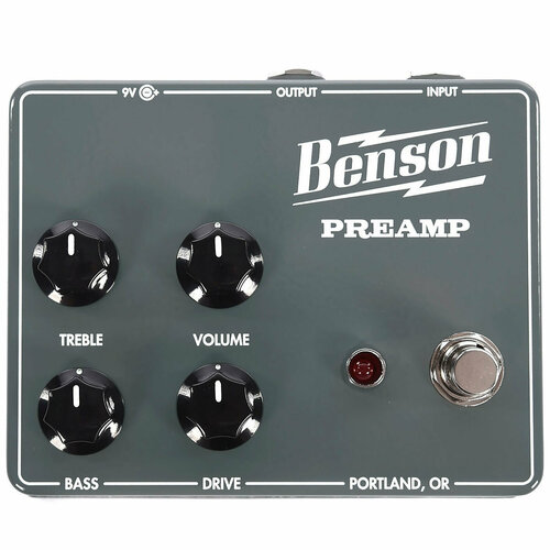 Benson Amps Preamp Overdrive/Distortion benson amps preamp complicated pattern dan flashes limited edition