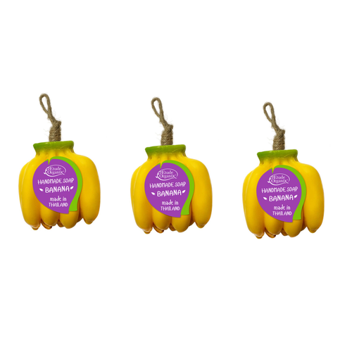 Etude Organix Мыло фигурное Банан, 100 г, 3 шт