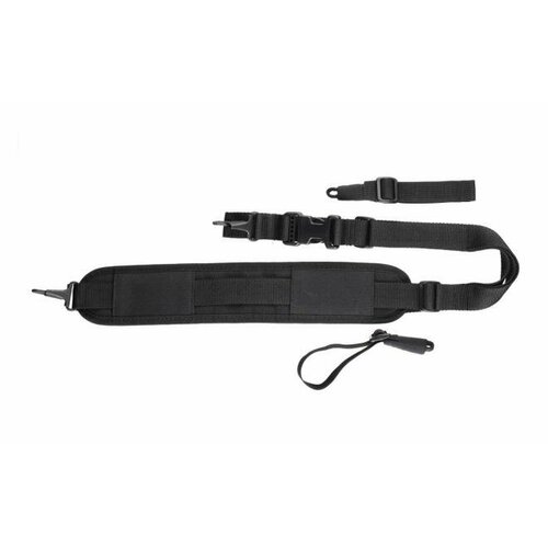 фото Ремень vektor р-27 для ружей (тактический трехточечный, черн, плечевая накладка, синтетика) air-gun