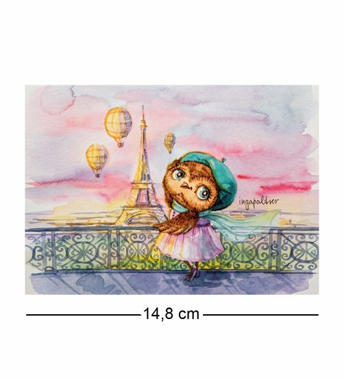 Почтовая открытка Париж - это страсть! SZ-307 113-504051