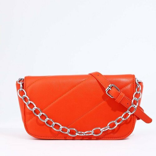 фото Сумка мессенджер , оранжевый нет бренда
