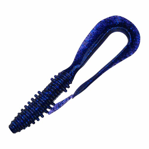 фото Приманка силиконовая keitech mad wag 7" #308 midnight blue / сделано в японии