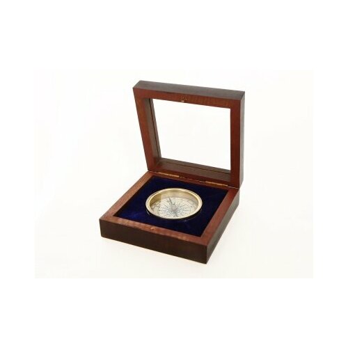 фото Карманный компас 10х10х4см, d5см ksva-na-1259-sb nautic armouri