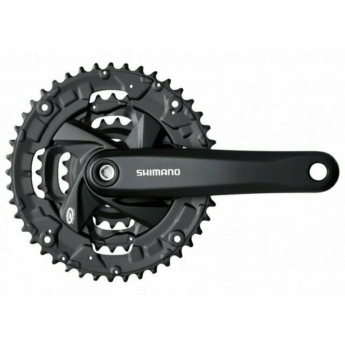 Система 3-44 Shimano EFCM371E422CL 2-4047 ALTUS 27ск. 44/32/22 175мм с защ. черная инд. уп.