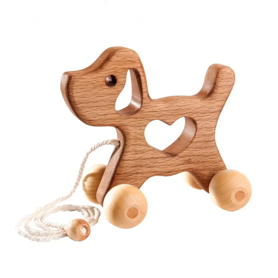 "Пиф-каталка" - игрушка на веревке для детей