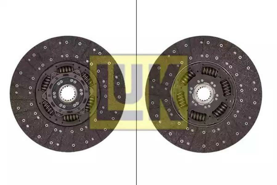 LUK 343019210 диск сцепления! 430TZFN 45x50-18N L=66 \MB Actros