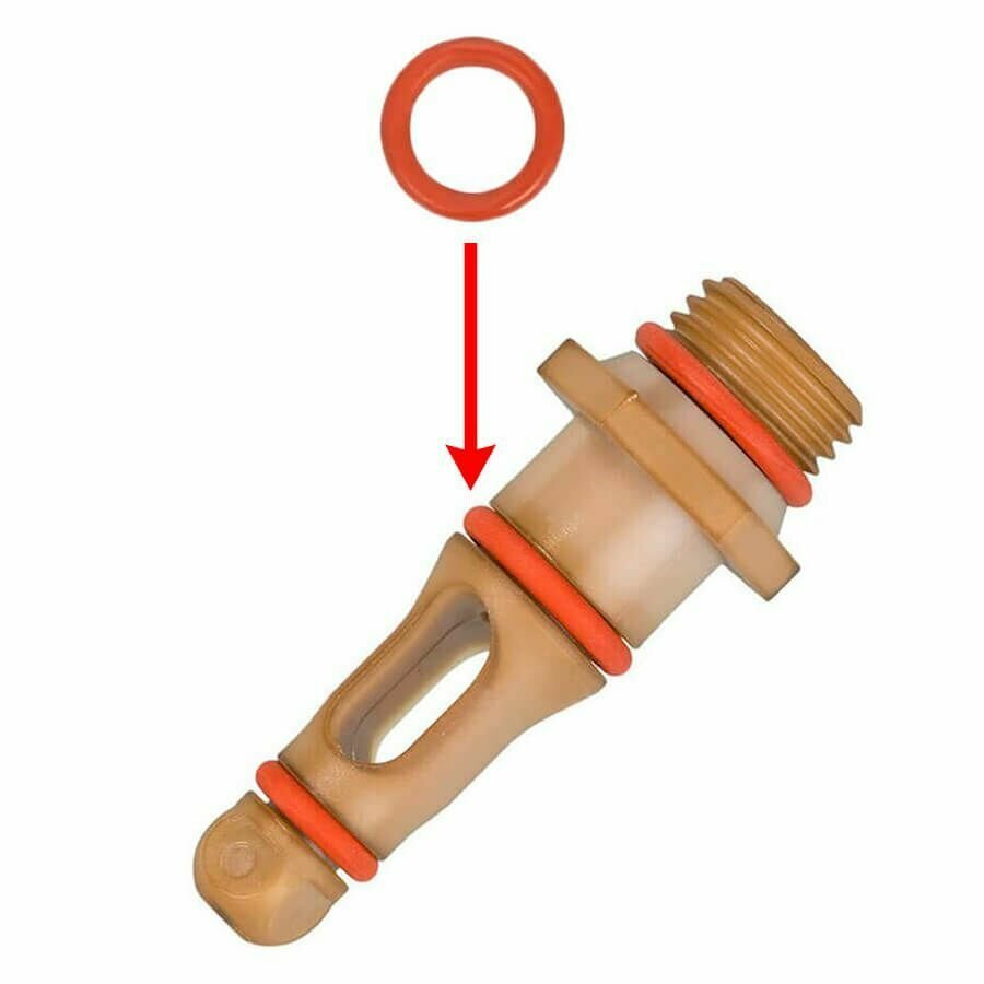фото Уплотнитель штуцера OR 0090-20 для Gaggia, Solis, Saeco (2 шт)