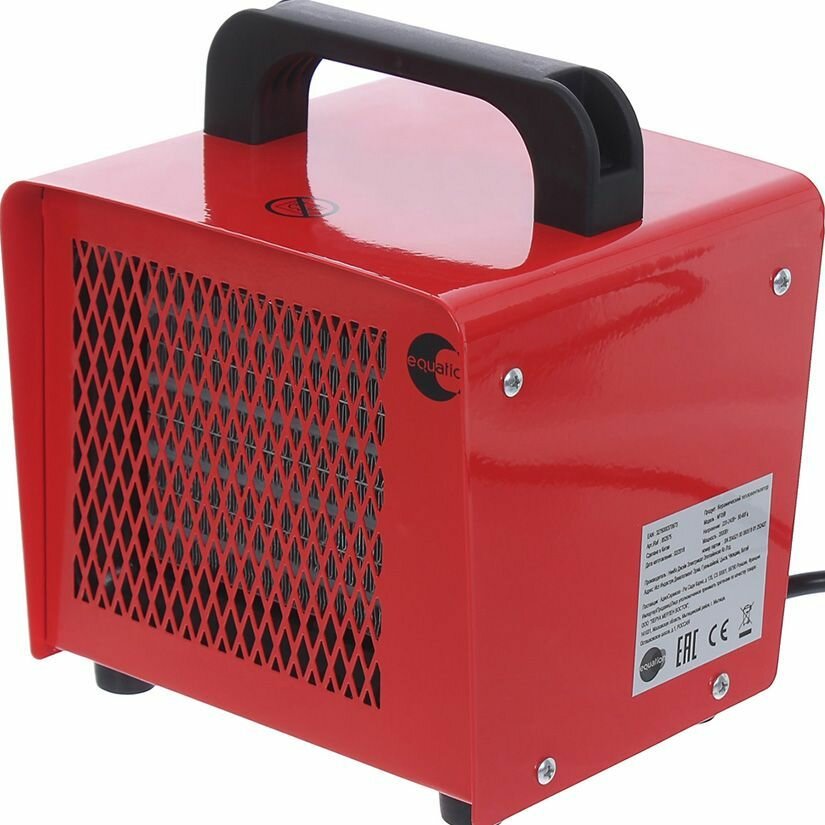 фото EQUATION тепловая пушка электрическая (2 кВт) / EQUATION тепловая пушка электрическая (2 кВт)