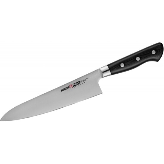 Нож кухонный Шеф Samura Pro-S SP-0085/K, 200 мм