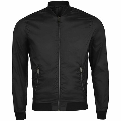 Куртка спортивная Sol's, размер 3XL, черный куртка sol s размер 3xl серый