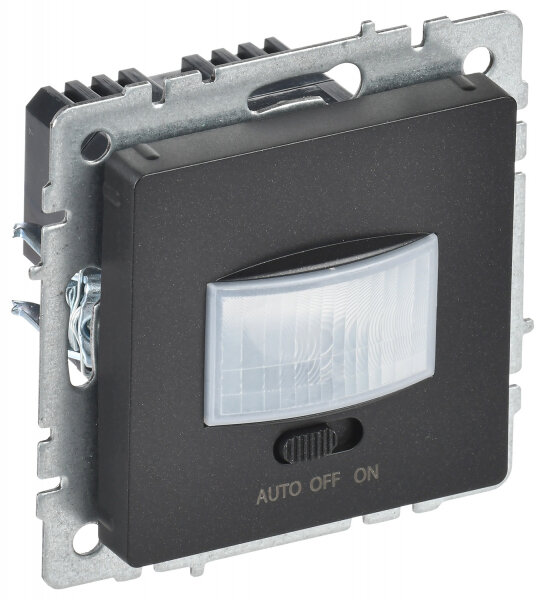фото IEK BRITE Датчик движения ДС10-1-БрЧ черн.