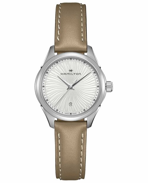 Наручные часы Hamilton Jazzmaster H32231810, коричневый, белый