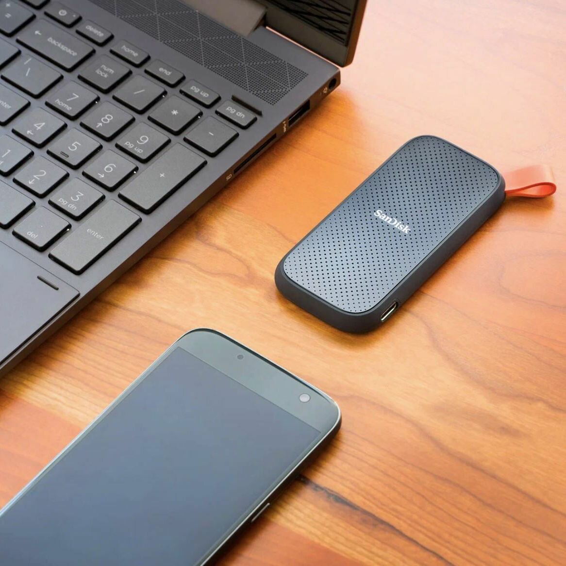 SanDisk Portable 800 МБ/сек серый — фото 4