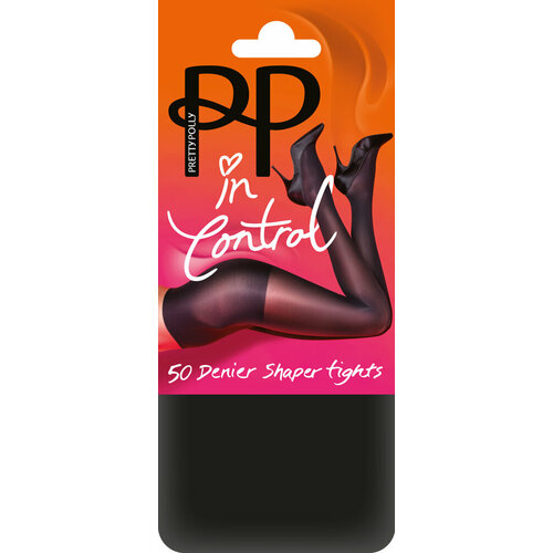 Колготки Pretty Polly Everyday Plus, 50 den, размер 3, черный