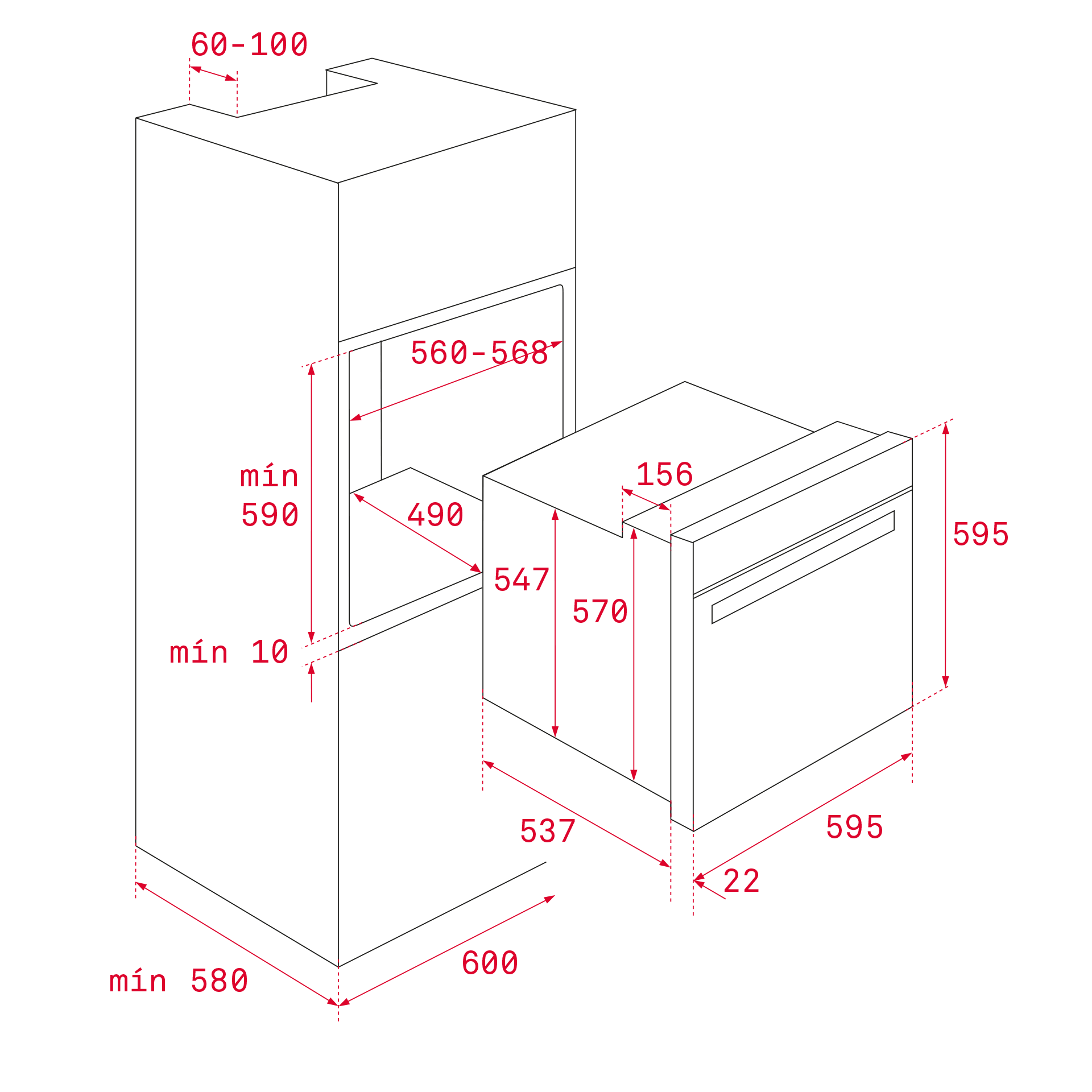 Электрический духовой шкаф TEKA HLB 8600 Stone Grey (111000011), серый - фото №12