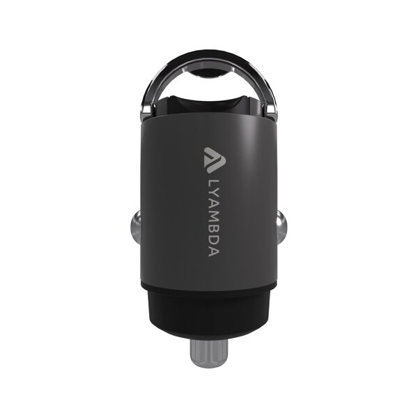 Автомобильное зарядное устройство Lyambda, USB type-C, 3A, черный Noname - фото №16