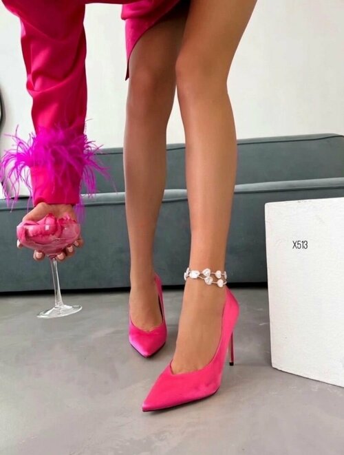 Туфли лодочки , размер 38, розовый