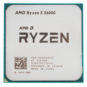 AMD Процессор AMD Ryzen 5 5600G AM4, 6 x 3900 МГц, BOX