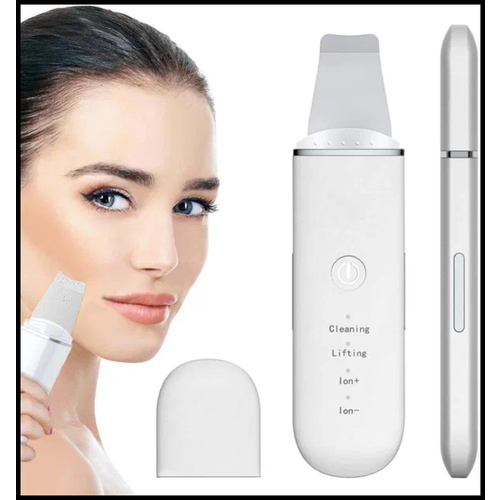 Ультразвуковой скраббер для чистки лица Face Skin Cleaning Scrubber 4 режима белый 199000₽